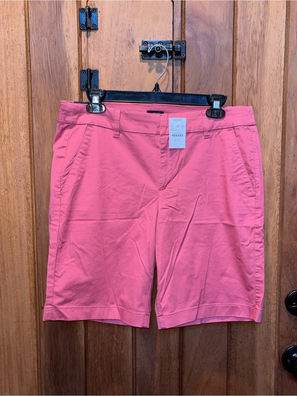 J Crew Pink Casual Cotton Shorts